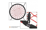 Leagan rotund pentru copii 3-12 ani SpiderNet, diamentru 95 cm, max 70 kg, franghii agatare 1.8 m