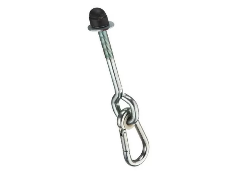 Carabina cu surub pentru prindere leagan si hamac, M12X140mm