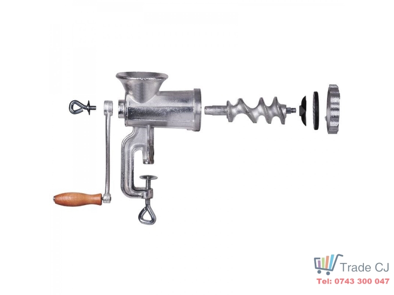 Masina de tocat carne manuala nr 10, accesorii incluse, max 50 kg h