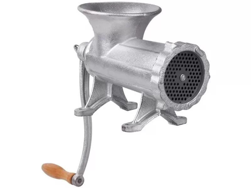 Masina de tocat carne manuala nr 22, accesorii incluse, max 100 kg h