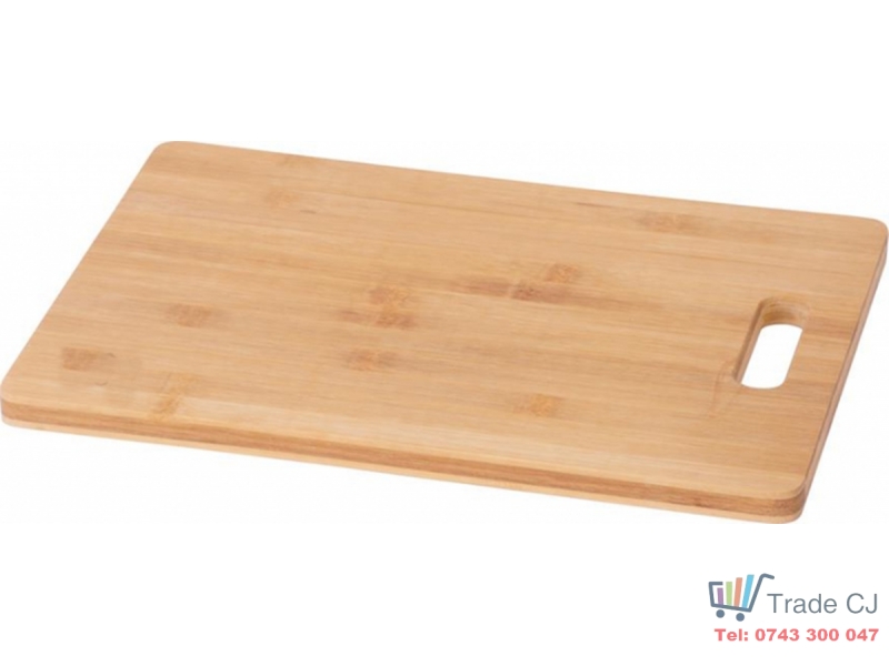 Tocator de bucatarie universal din bambus, 35x25x1.5 cm