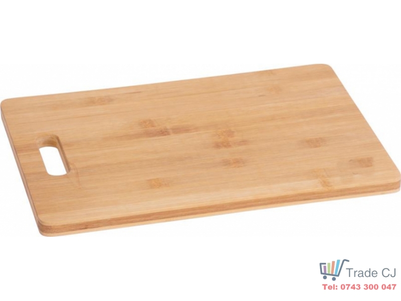 Tocator de bucatarie universal din bambus, 35x25x1.5 cm