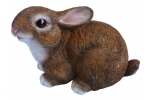Decoratiune pentru gradina Rabbit,rasina sintetica,18,5 x 15,5 x 26cm