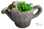 Ghiveci decorativ Watering Can, ceramica,36 x 21.5 x 23 cm