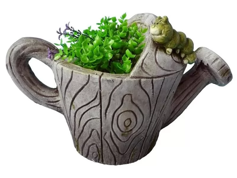 Ghiveci decorativ Watering Can, ceramica,36 x 21.5 x 23 cm