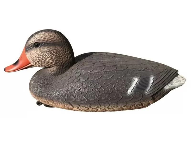 Decoratiune plastic WildDuckFemale, pentru gradina si iazuri, 38x17 cm