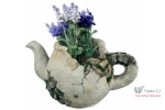 Ghiveci decorativ Jug with flowerpot,ceramica 40 x 23 x 20 cm