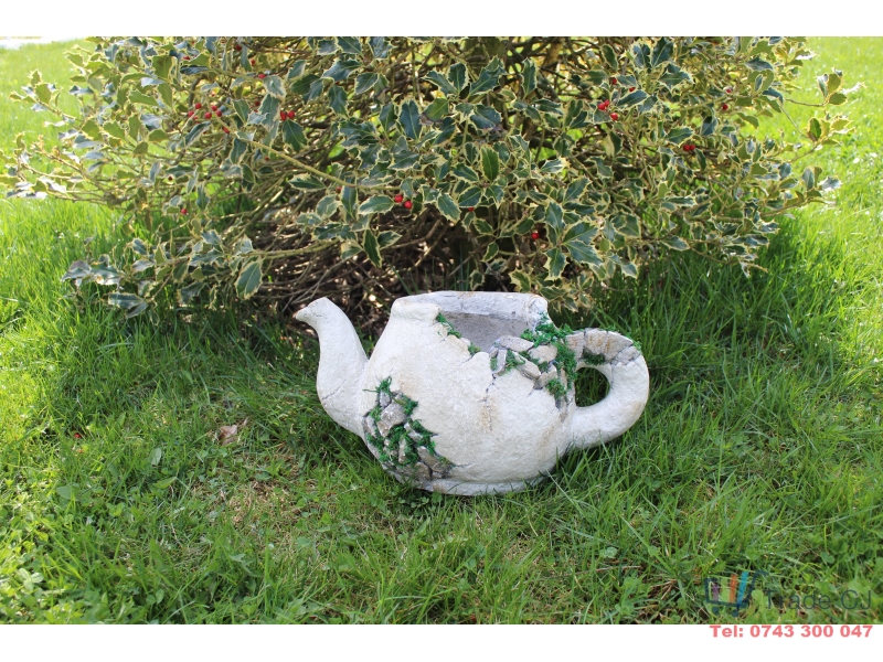 Ghiveci decorativ Jug with flowerpot,ceramica 40 x 23 x 20 cm