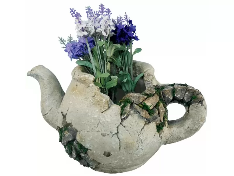 Ghiveci decorativ Jug with flowerpot,ceramica 40 x 23 x 20 cm