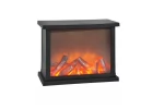 Semineu decorativ cu efect flacara, alimentare cu baterii 3xAA,28x15x21 cm