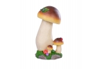 Decoratiune pentru gradina, Mushroom, rasina sintetica, 13,7x11,6x24,7 cm