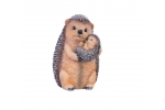 Decoratiune pentru gradina, Hedgehogs, rasina sintetica, 15,5x13x19,7 cm