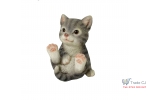 Decoratiune pentru gradina, Kitty, rasina sintetica, 8,3x8,2x11,5 cm