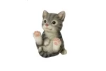 Decoratiune pentru gradina, Kitty, rasina sintetica, 8,3x8,2x11,5 cm