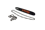 Set lama ghidaj pentru fierastrau Husqvarna + 2 lanturi Geko G74012, 35 cm lungime lama, 52T