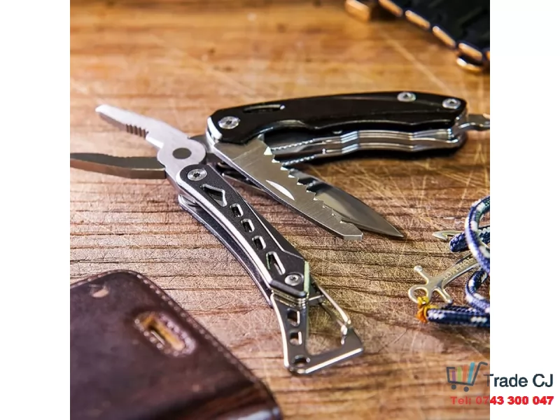 Unealta multifunctionala 9in1 tip breloc Poket Multitool