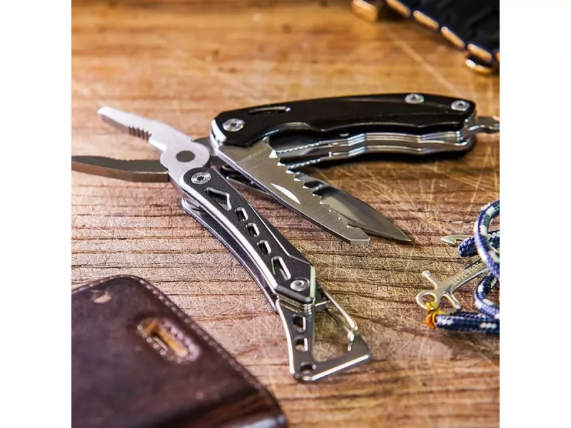 Unealta multifunctionala 9in1 tip breloc Poket Multitool