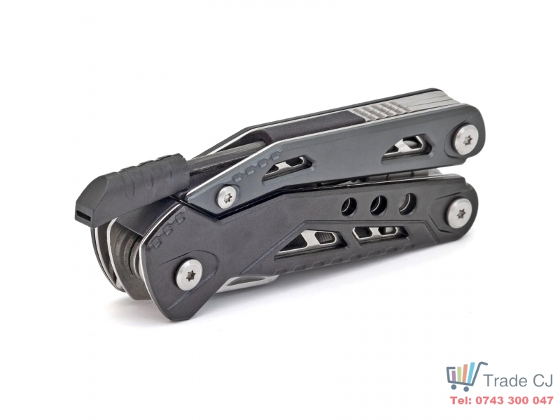 Cutit multifunctional Outdoor Survival cu geanta transport din material textil
