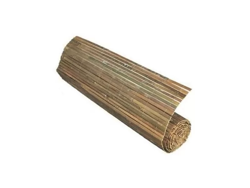 Gard decorativ din bambus natural 1.5x5m