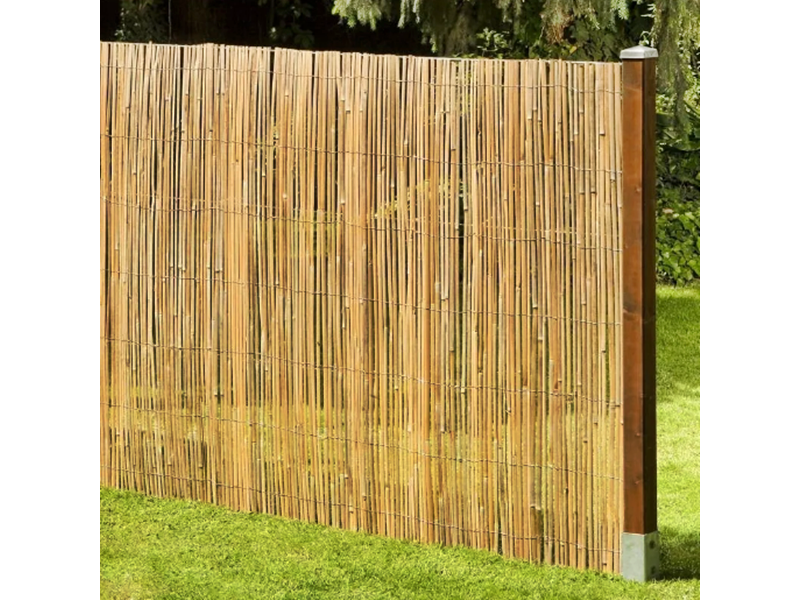 Gard decorativ din bambus natural 1x5m