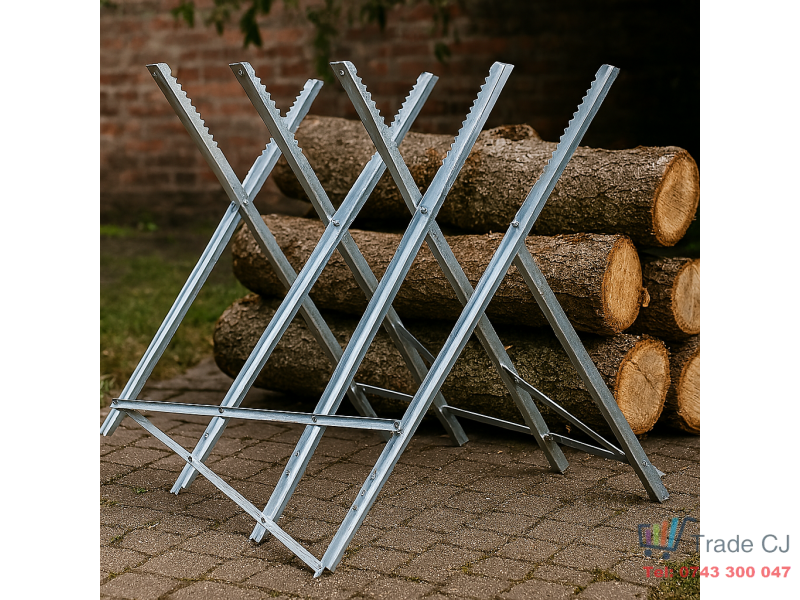 Capra taiat lemne profesionala SGTT, structura metalica, pliabila, rezistenta 150 kg, stabila si compacta
