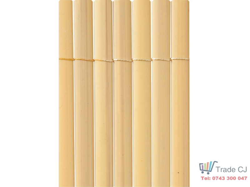 Gard,paravan din PVC,imitatie de bambus 1,5x3m,1300g m2,rezistent la UV