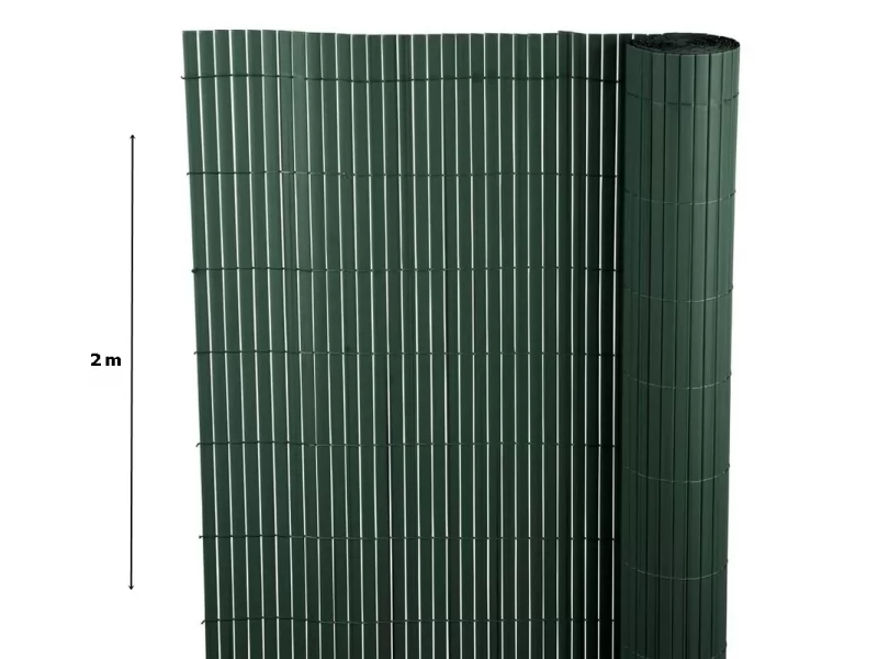 Gard,paravan din PVC,verde 2x3m,1300g m2,rezistent la UV