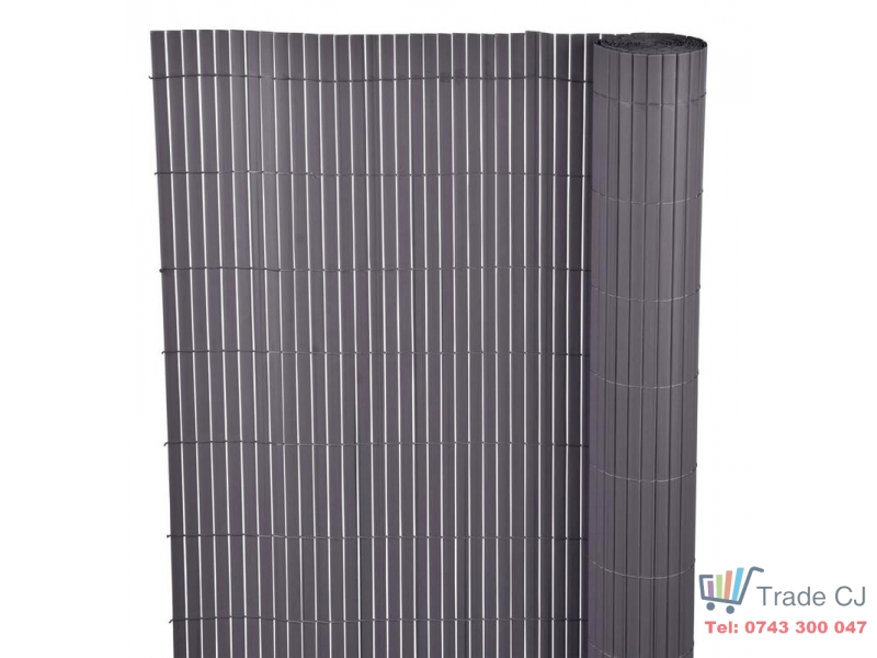 Gard,paravan din PVC,gri 2x3m,1300g m2,rezistent la UV