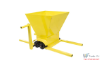 Zdrobitor manual pentru struguri, cuva 20 L, 300-500 kg h, tamburi din poliamida alimentara, distanta reglabila intre cilindri 2-8 mm