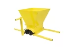 Zdrobitor manual pentru struguri, cuva 20 L, 300-500 kg h, tamburi din poliamida alimentara, distanta reglabila intre cilindri 2-8 mm