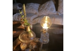 Mini Lampa cu gaz Strend Pro Luna, Inaltime 14.3 cm, abajur de sticla