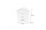 Cutie postala Strend Pro Napoleon B, 360 x 135 x 370 mm, Alba