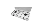 Aragaz tip plita, cu 2 arzatoare, 2x2.5 KW, diametru arzator 80 mm, dimensiuni 470 x 270 x 65 mm