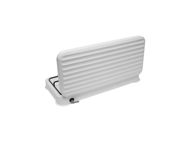 Aragaz tip plita, cu 2 arzatoare, 2x2.5 KW, diametru arzator 80 mm, dimensiuni 470 x 270 x 65 mm