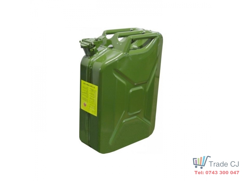 Canistra metalica cu manere transport 20l