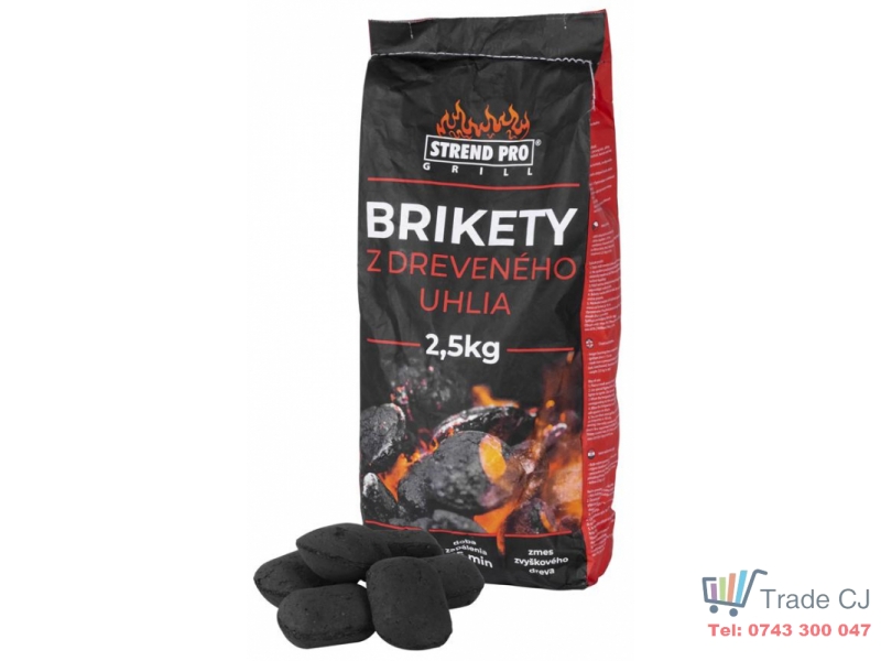 Carbune brichetat pentru gratar sac 2.5kg