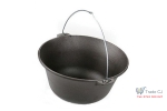 Ceaun din fonta cu maner fara capac, capacitate 10.8 L