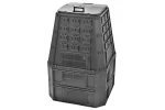 Compostor de gradina, capacitate 850 l, negru, demontabil, 910x900x1345 mm
