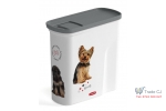 Container 2l din plastic pentru hrana caine