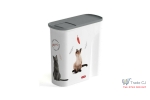 Container 2l din plastic pentru hrana pisicilor