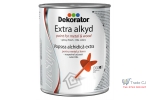Vopsea alchidica pentru lemn si metal Dekorator Lucios Albastru RAL 5015 0,75l