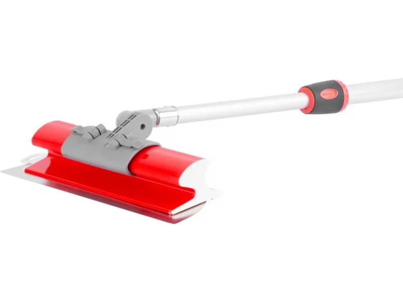 Set 3 gletiere profesionale, otel inoxidabil, 40 cm, 60 cm, 80 cm, grosime lama 0.3 mm, maner prelungitor 0.8-1.4 m