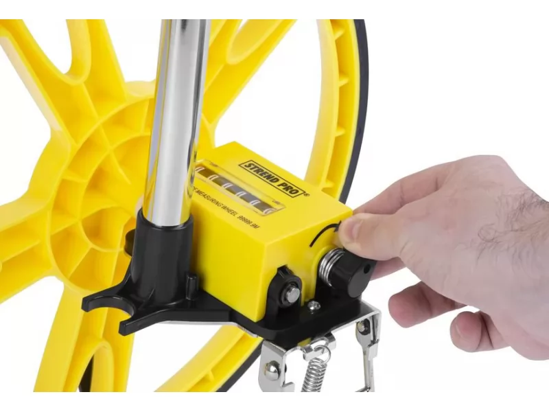 Roata masurare distante pliabila, cu contor mecanic si geanta transport max 99999.9m