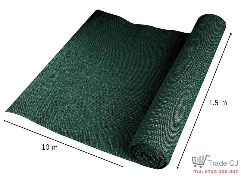 Plasa de umbrire HobbyNet, 90gr m, grad de umbrire 80%, 1,5x10m