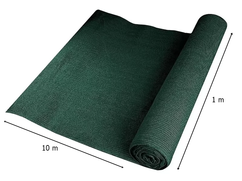 Plasa de umbrire HobbyNet, 90gr m, grad de umbrire 80%, 1x10m