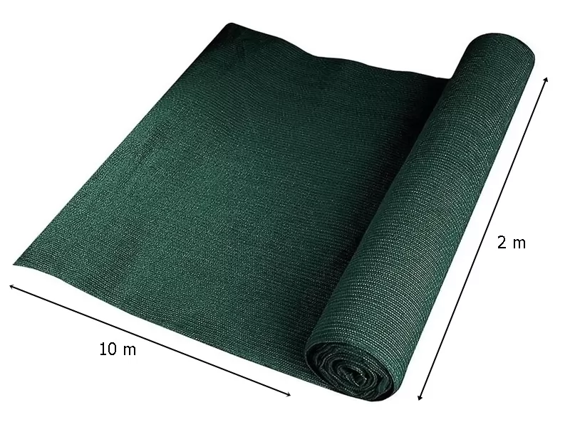 Plasa de umbrire HobbyNet, 90gr m, grad de umbrire 80%, 2x10m