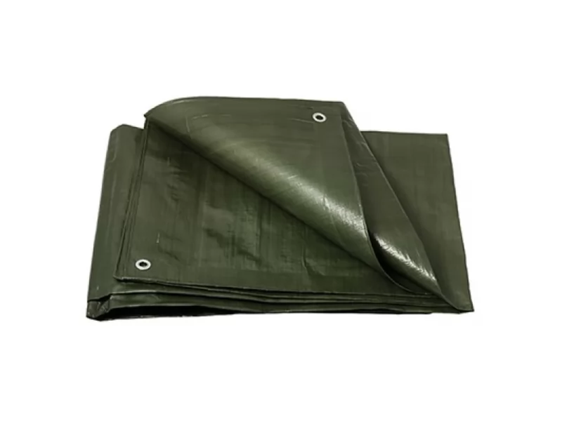 Prelata impermeabila, 2x8m, densitate 200g mﾲ, inele de prindere, verde