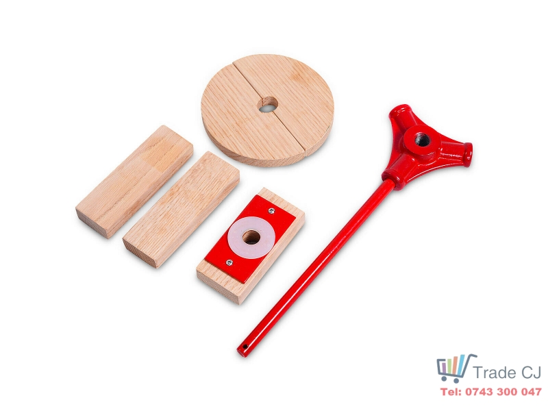 Presa teasc pentru stors struguri 6 litri din lemn de stejar
