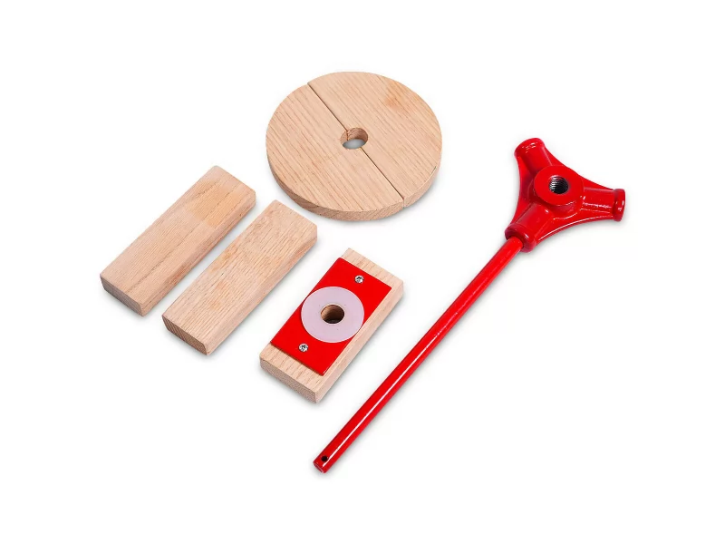 Presa teasc pentru stors struguri 6 litri din lemn de stejar