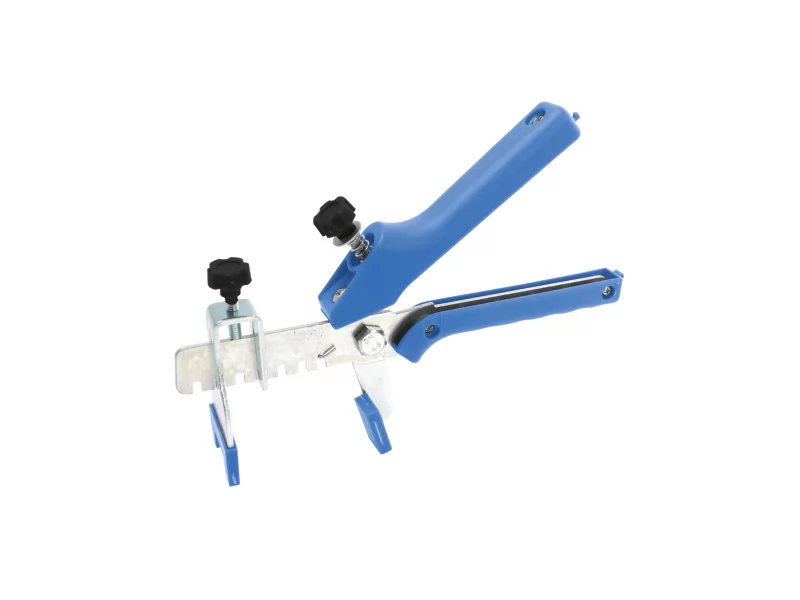 Kit nivelare placi gresie si faianta, 100 distantiere 1mm autonivelante, 100 pene, 1 cleste